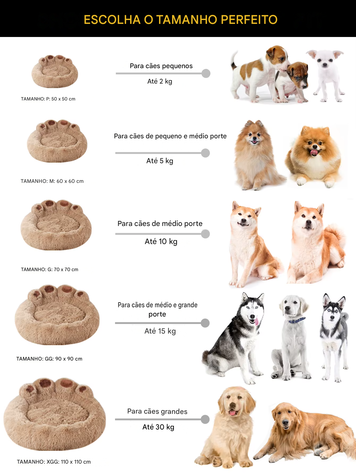 Cama Fofinha Para Pets | Ninho Confortável Para Cães e Gatos