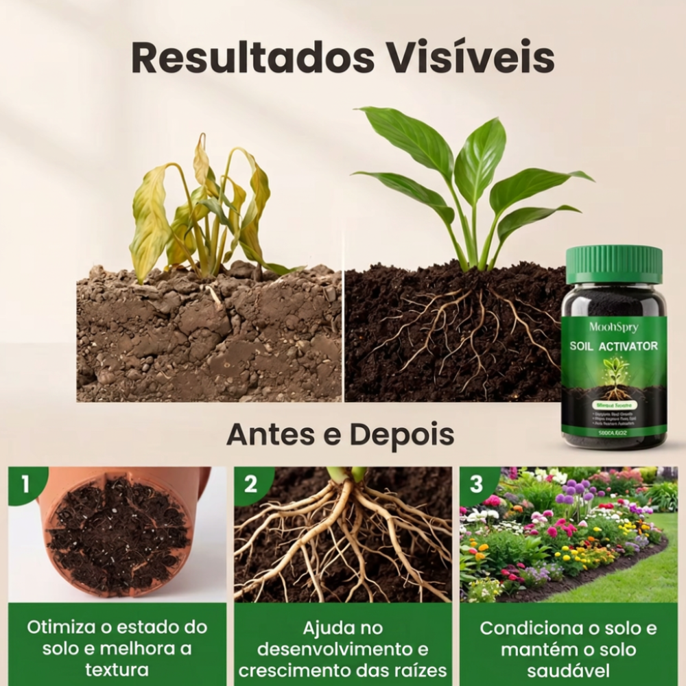 Fortalece Solo e Plantas