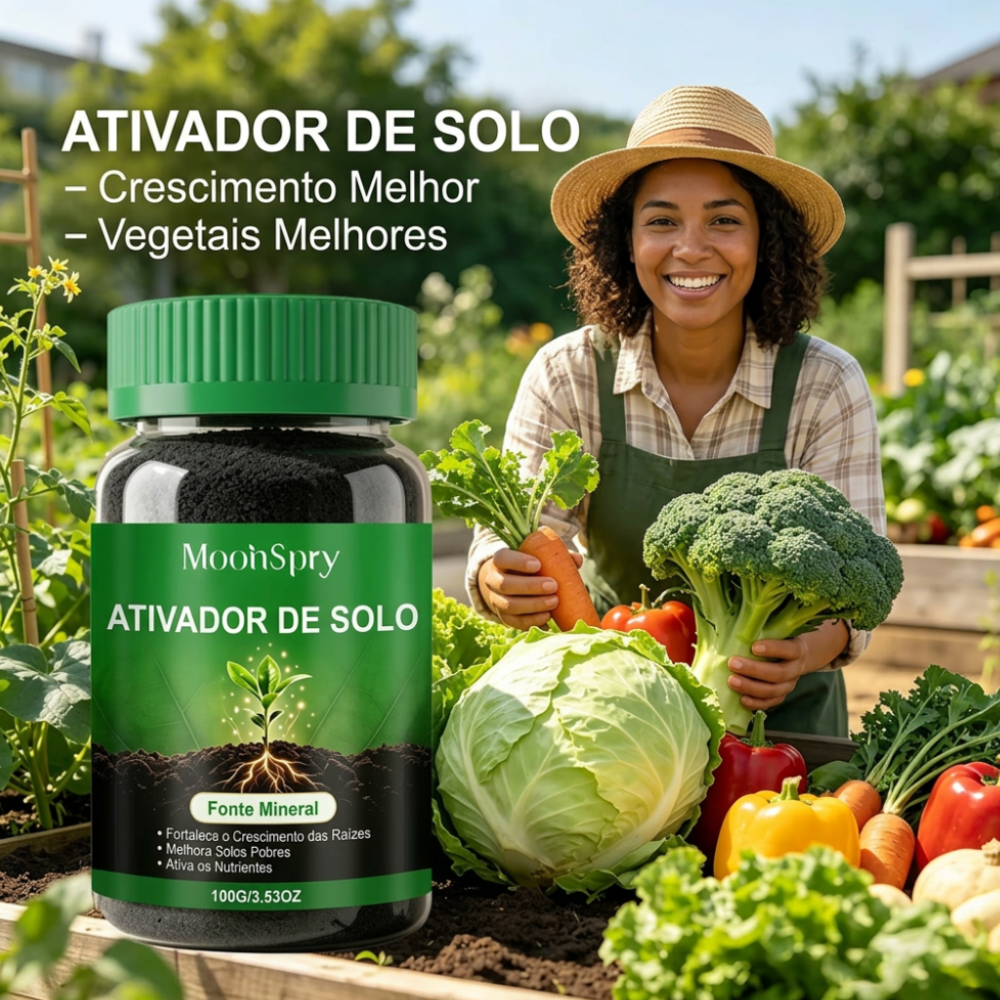 Fortalece Solo e Plantas