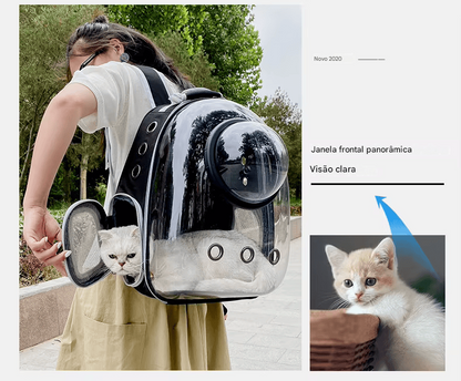 Mochila Transporte Pet “Capsule Espacial”