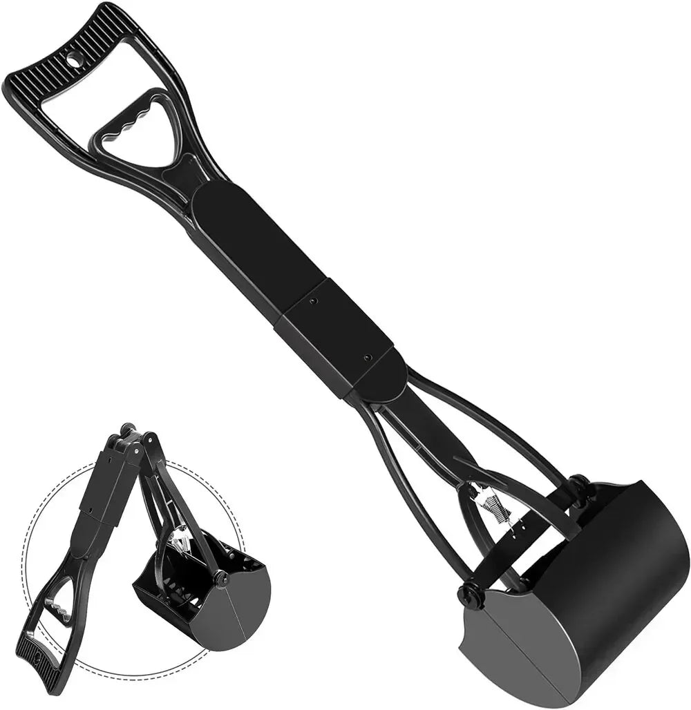Pá Coletora de Fezes para Pets com Cabo Longo