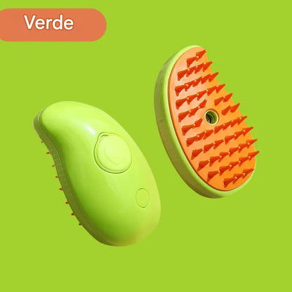 Escova Vaporizadora Pets 3em1
