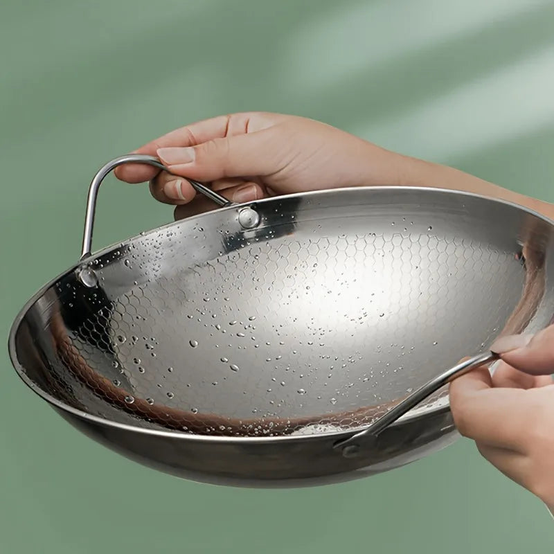 Frigideira Antiaderente Aço Inox