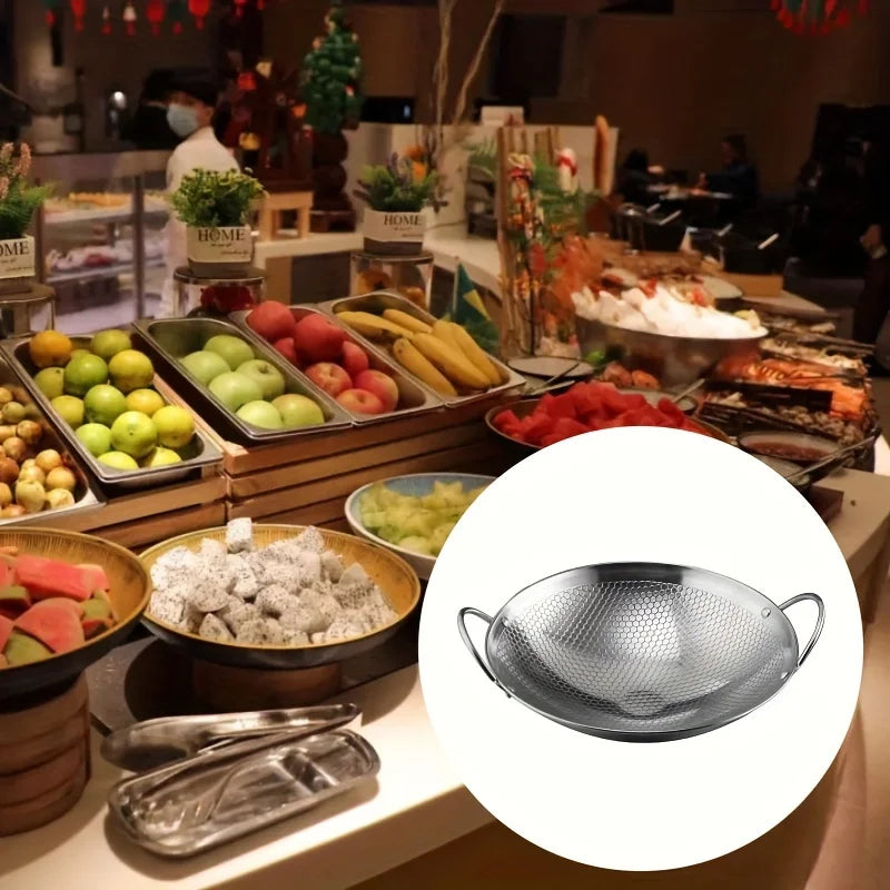 Frigideira Antiaderente Aço Inox