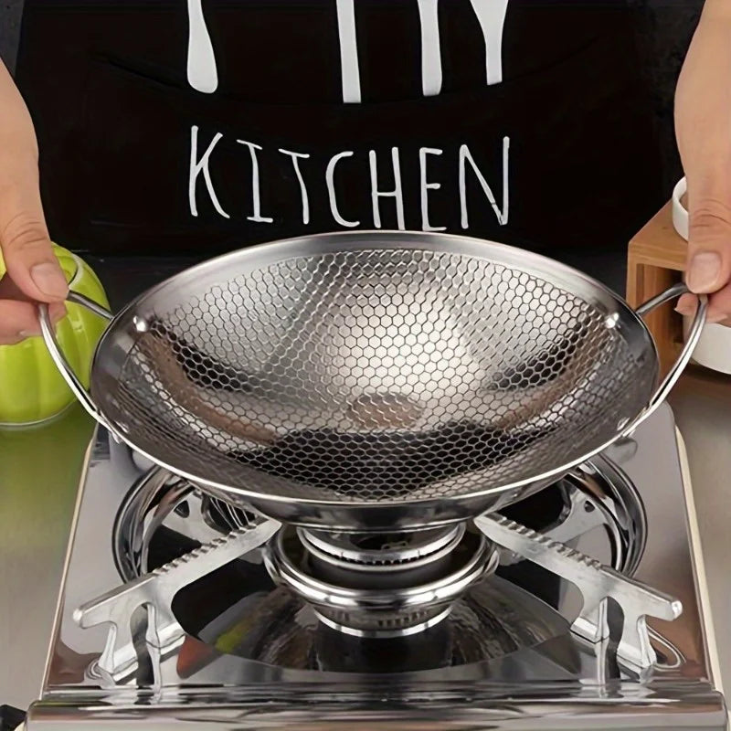 Frigideira Antiaderente Aço Inox