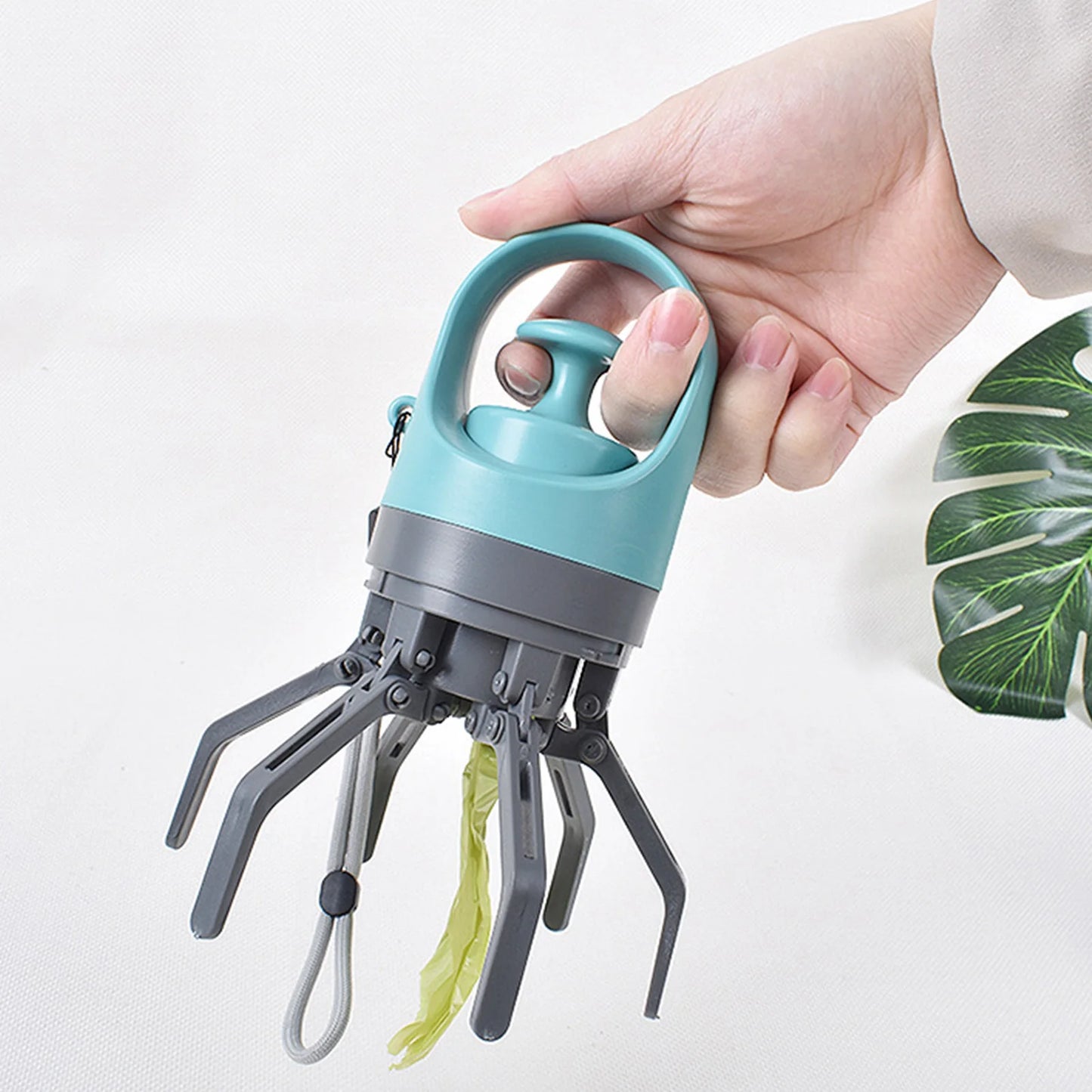 Coletor de Fezes Portátil para Pets com Dispenser de Sacolas