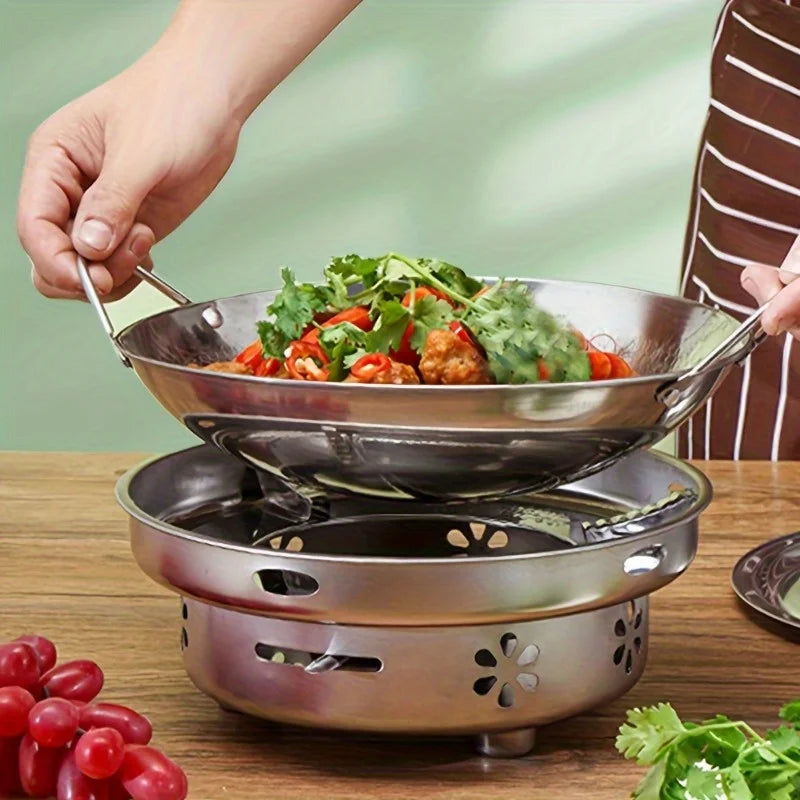 Frigideira Antiaderente Aço Inox