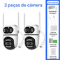 2 PCs IP Camera External PTZ WiFi Cameras Automatic Tracking Video Surveillance iCsee Security Protection