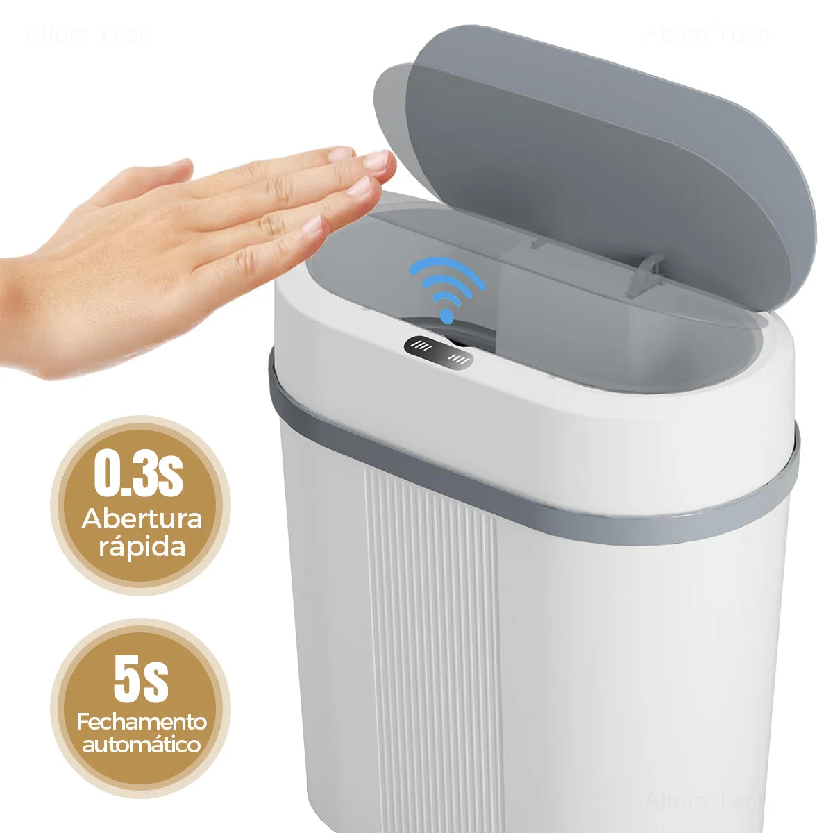 Lixeira Inteligente Automática 12L