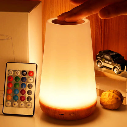Luminária RGB Recarregável Portátil