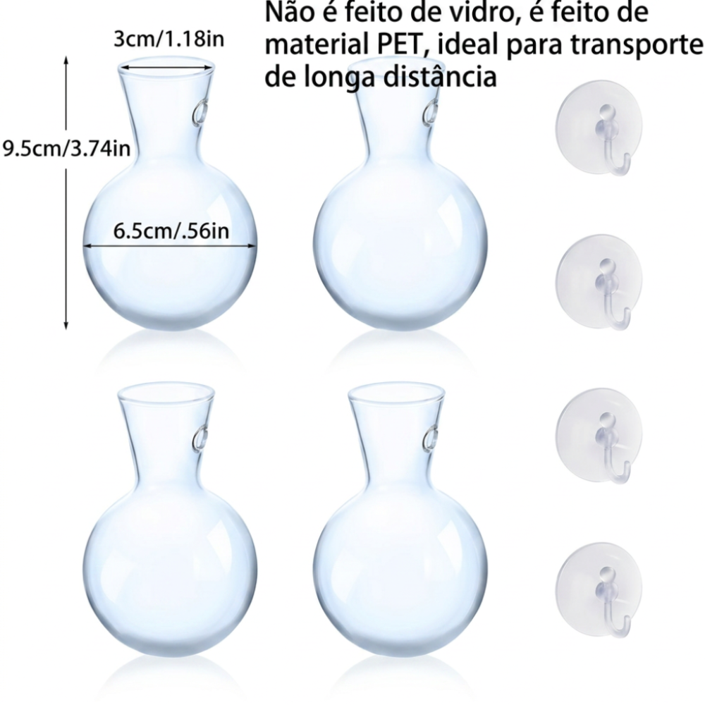 Vaso Hidropônico Autoirrigável Elegante
